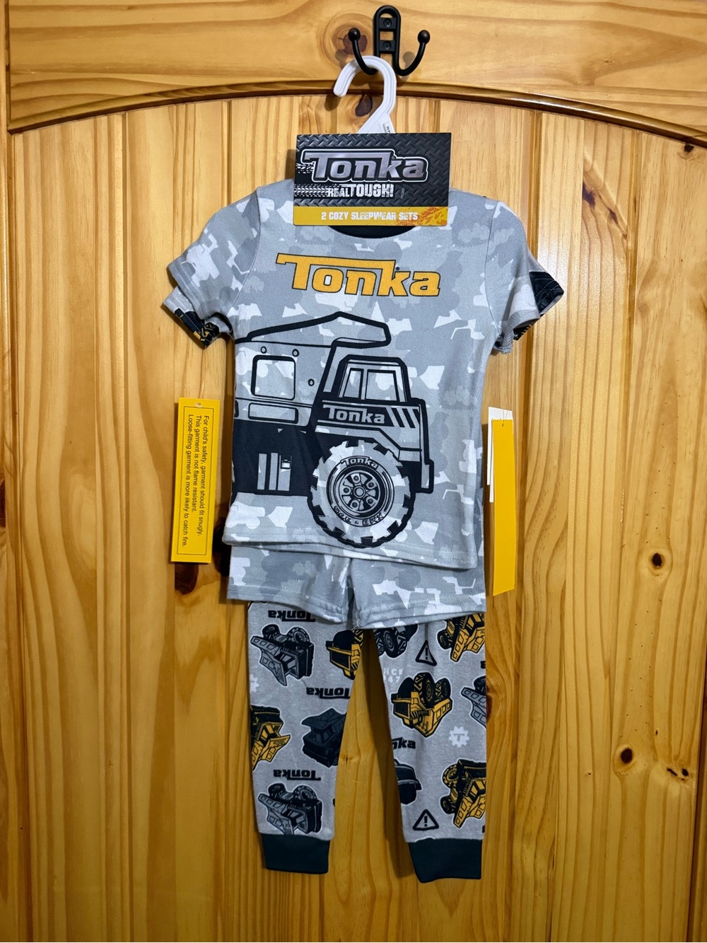 2T Tonka Pajamas